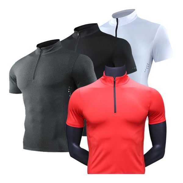 summer men's running compression t-shirt polyester quick dry soccer shirt fitness tight gym sport breathable short sleeve jerseys, Black;blue
summer men's running compression t-shirt polyester quick dry soccer shirt fitness tight gym sport breathable short sleeve jerseys, Black;blue