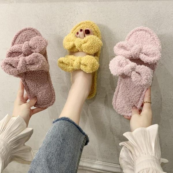 fashionable faux granular fleece women's slippers for cold weather, keep warm, fluffy slippers, put on flat-bottomed ladies, mul, Black
fashionable faux granular fleece women's slippers for cold weather, keep warm, fluffy slippers, put on flat-bottomed ladies, mul, Black