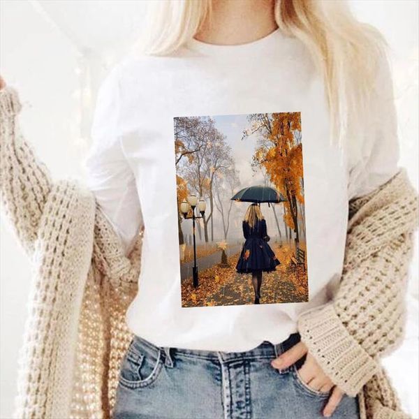 aesthetic artistic conception print women harajuku o neck short sleeve summer casual lady, White
aesthetic artistic conception print women harajuku o neck short sleeve summer casual lady, White