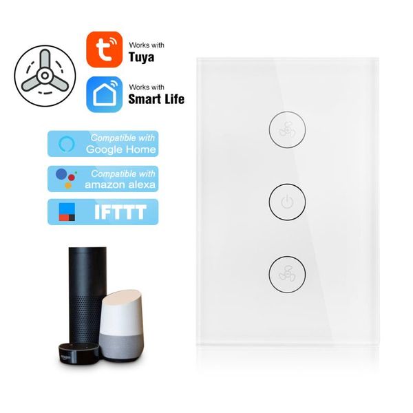 fingerprint access control eu/us smart touch switch tuya wifi ceiling fan timer app remote speed adjustable for home
fingerprint access control eu/us smart touch switch tuya wifi ceiling fan timer app remote speed adjustable for home