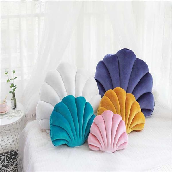 pillow colorful shell for home chair seat cushion luxury velvet wedding decorative wave back-rest pad
pillow colorful shell for home chair seat cushion luxury velvet wedding decorative wave back-rest pad