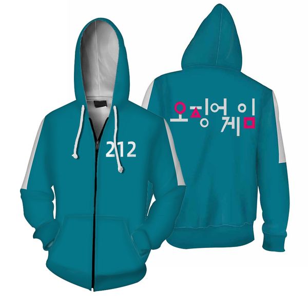 squid game merch hoodie 456 218 sweatshirt jacket cotton fleece cloth long sleeve casual streetwear for men boys, Black
squid game merch hoodie 456 218 sweatshirt jacket cotton fleece cloth long sleeve casual streetwear for men boys, Black