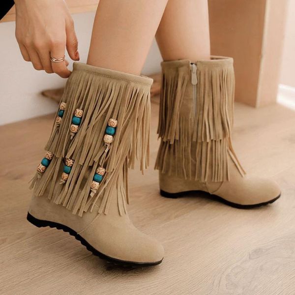 boots tassels women shoes dress 3 color winter woman boot womens zipper ladies snow shoe, Black
boots tassels women shoes dress 3 color winter woman boot womens zipper ladies snow shoe, Black