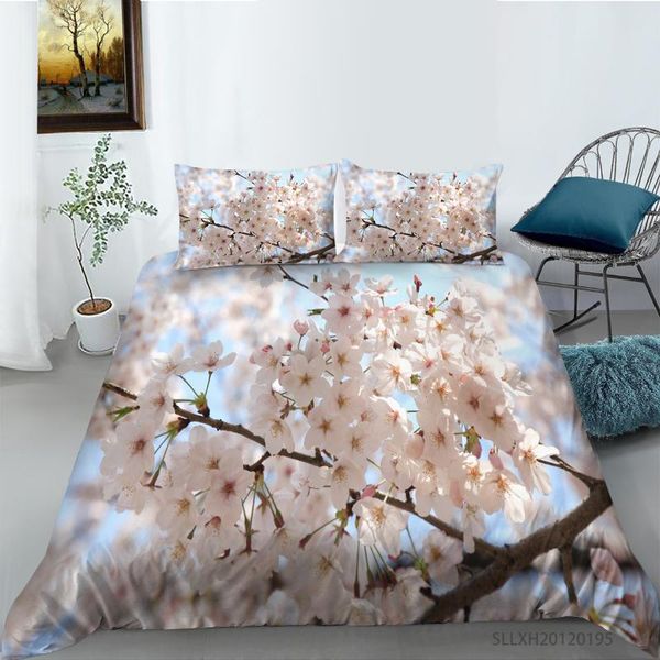 bedding sets 3d pink cherry blossoms flower printing set luxury comforter cover king size drop 2/3pcs
bedding sets 3d pink cherry blossoms flower printing set luxury comforter cover king size drop 2/3pcs