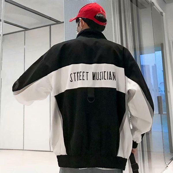 men's casual streetwear bomber jackets 2021 patchwork letter print fashion loose hip hop autumn windbreaker, Black;brown
men's casual streetwear bomber jackets 2021 patchwork letter print fashion loose hip hop autumn windbreaker, Black;brown