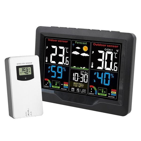 lapcooling pads weather station wireless thermometer hygrometer digital temperature humidity meter forecast lcd display sensor 3383c
lapcooling pads weather station wireless thermometer hygrometer digital temperature humidity meter forecast lcd display sensor 3383c