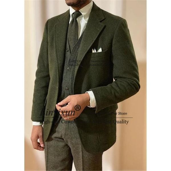 men's suits & blazers winter vintage tweed men wedding tuxedos groom slim fit prom party blazer banquet 2 piece set jacket pants costum, White;black
men's suits & blazers winter vintage tweed men wedding tuxedos groom slim fit prom party blazer banquet 2 piece set jacket pants costum, White;black