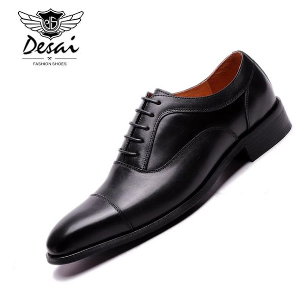 dress shoes men genuine leather pointed toe handmade office business luxury wedding formal oxfords men's shoe excellent quality, Black
dress shoes men genuine leather pointed toe handmade office business luxury wedding formal oxfords men's shoe excellent quality, Black