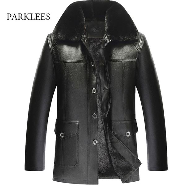 fur collar mens leather jacket single breasted plus velvet thick men pu jackets warm pocket male outwear casual coats oversized 210524, Black
fur collar mens leather jacket single breasted plus velvet thick men pu jackets warm pocket male outwear casual coats oversized 210524, Black