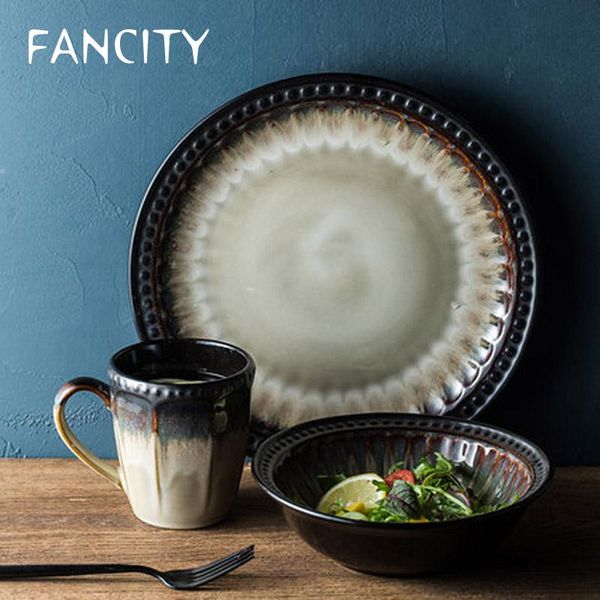 dishes & plates fancity american creative kiln glazed ceramic tableware steak plate western breakfast household flat
dishes & plates fancity american creative kiln glazed ceramic tableware steak plate western breakfast household flat
