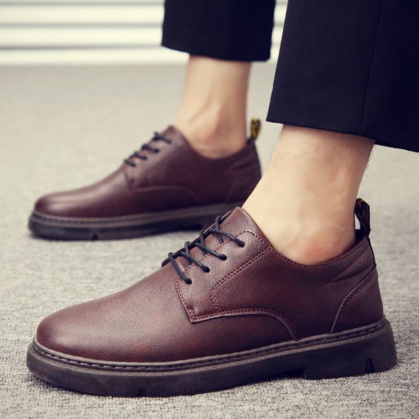 dress shoes brand breathable mens oxford men flats fashion thick bottom solid leather casual safety work, Black
dress shoes brand breathable mens oxford men flats fashion thick bottom solid leather casual safety work, Black