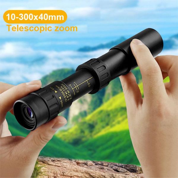 telescope & binoculars 10-300x40mm single super zoom portable hunting camping night vision range
telescope & binoculars 10-300x40mm single super zoom portable hunting camping night vision range