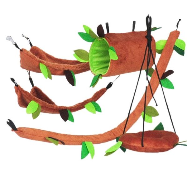 small animal supplies 5pcs plush pet toy hanging forest leaf swing hammock ropeway hamster cage decor
small animal supplies 5pcs plush pet toy hanging forest leaf swing hammock ropeway hamster cage decor