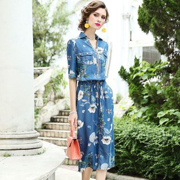 casual dresses cowboy dress women spring and summer style celebrities show thin slim fit medium length turn-down collar print skirt v-neck x, Black;gray
casual dresses cowboy dress women spring and summer style celebrities show thin slim fit medium length turn-down collar print skirt v-neck x, Black;gray