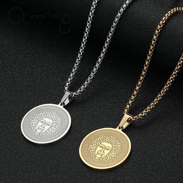 pendant necklaces handmade medusa gorgon stainless steel necklace for women the greek mythology jewelry ancient, Silver
pendant necklaces handmade medusa gorgon stainless steel necklace for women the greek mythology jewelry ancient, Silver