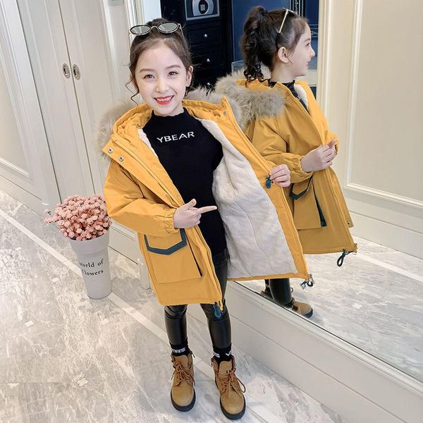 down coat girls winter cotton-padded jacket for kids hooded warm outerwear 2021 children fashion thicken clothes parkas 3 10 14 years, Blue;gray
down coat girls winter cotton-padded jacket for kids hooded warm outerwear 2021 children fashion thicken clothes parkas 3 10 14 years, Blue;gray