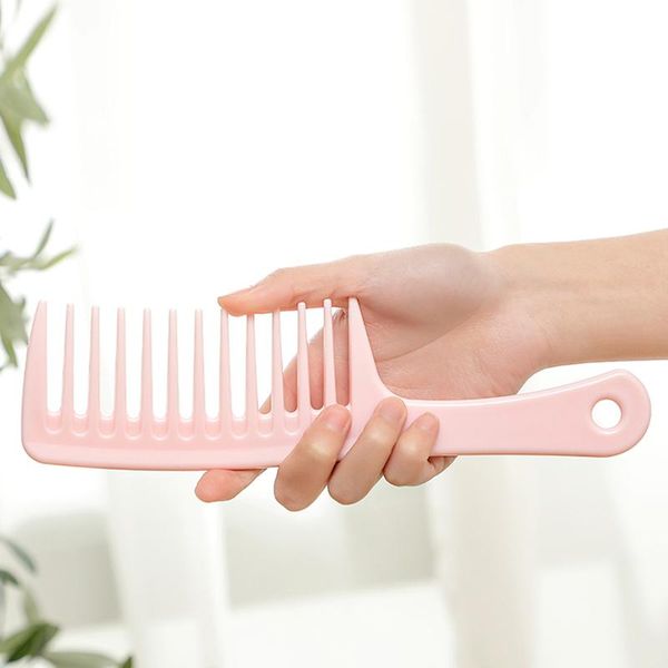 hair brushes fashion pink large comb anti-static combs head massager wide tooth for styling tools smooth, Silver
hair brushes fashion pink large comb anti-static combs head massager wide tooth for styling tools smooth, Silver
