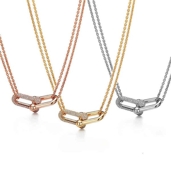 t family necklace jewelry u-shaped stone inlaid tag student fashion personalized geometric, Silver
t family necklace jewelry u-shaped stone inlaid tag student fashion personalized geometric, Silver