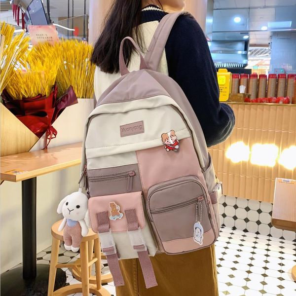 girl cute designer backpack pupil kawaii waterproof school bags for teenagers female korean student travel backpacks 2021
girl cute designer backpack pupil kawaii waterproof school bags for teenagers female korean student travel backpacks 2021