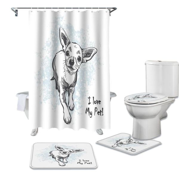 pet dog english alphabet shower curtain set carpet cover toilet bath mat home decor bathroom curtains
pet dog english alphabet shower curtain set carpet cover toilet bath mat home decor bathroom curtains
