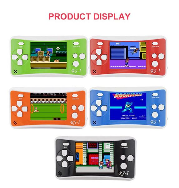 rs-1 handheld game console 2.5 inch lcd 152 games built-in portable video player for 8bit classic children gift toys players
rs-1 handheld game console 2.5 inch lcd 152 games built-in portable video player for 8bit classic children gift toys players