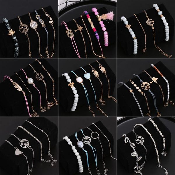 charm bracelets juran bohemian vintage handmade bracelet set 2021 retro geometric statement female glamour fashion jewelry wholesale gifts, Golden;silver
charm bracelets juran bohemian vintage handmade bracelet set 2021 retro geometric statement female glamour fashion jewelry wholesale gifts, Golden;silver
