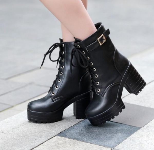 boots ankle high heels plus size leather women pumps shoes woman vintage shoe chaussures femme zapatos mujer sapato sa1051, Black
boots ankle high heels plus size leather women pumps shoes woman vintage shoe chaussures femme zapatos mujer sapato sa1051, Black