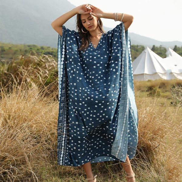 party dresses loose women's long dress spring autumn half batwing sleeve ladies dot print v neck ankle length for female 2021, White;black
party dresses loose women's long dress spring autumn half batwing sleeve ladies dot print v neck ankle length for female 2021, White;black