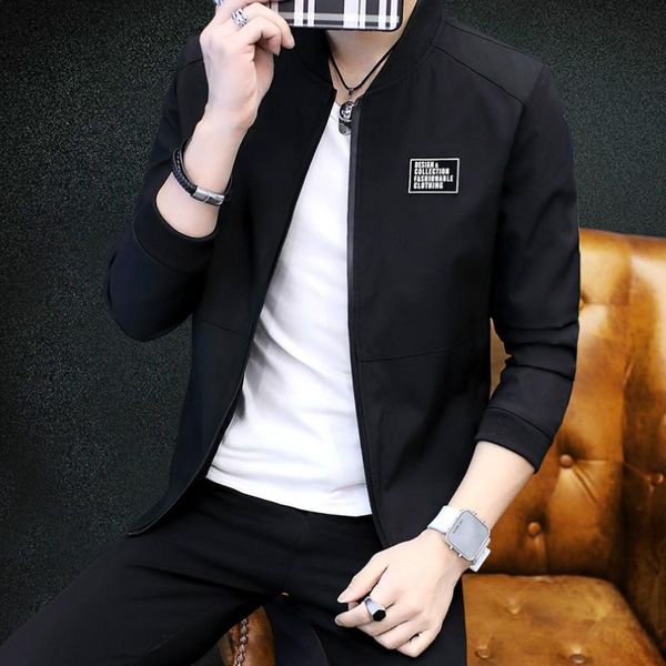 men's jackets nice men jacket sleek minimalist casual solid color motorcycle stand collar baseball jack, Black;brown
men's jackets nice men jacket sleek minimalist casual solid color motorcycle stand collar baseball jack, Black;brown
