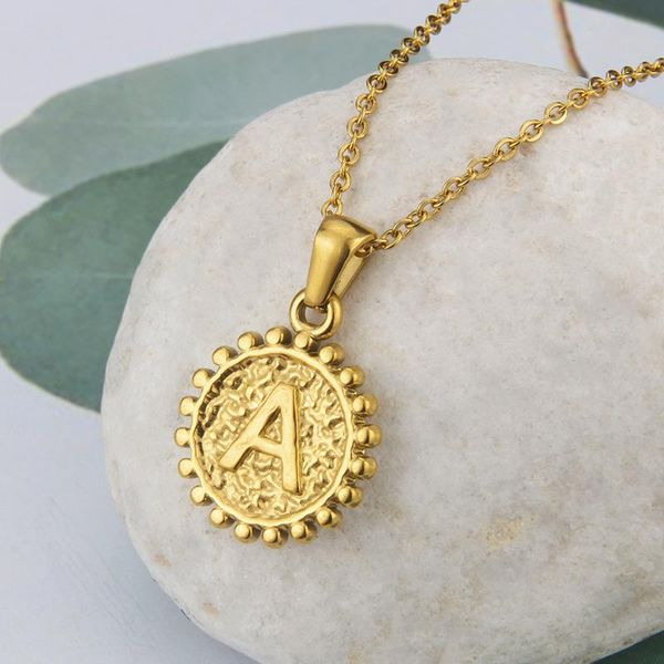 pendant necklaces friends family name initial stainless steel gold round a-z letter alphabet minimalist meaningful gifts jewelry, Silver
pendant necklaces friends family name initial stainless steel gold round a-z letter alphabet minimalist meaningful gifts jewelry, Silver