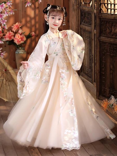 casual dresses princess dress embroidery chinese clothes children's hanfu long sleeve dynasty ancient pography kids robe, Black;gray
casual dresses princess dress embroidery chinese clothes children's hanfu long sleeve dynasty ancient pography kids robe, Black;gray