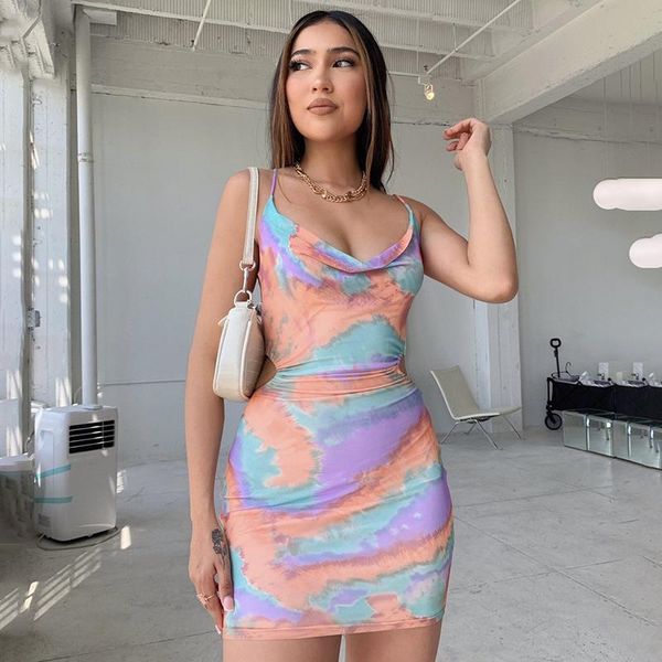 casual dresses women tie up backless low-cut boat neck spaghetti strap dress tie-dye print party nightclub short for female, Black;gray
casual dresses women tie up backless low-cut boat neck spaghetti strap dress tie-dye print party nightclub short for female, Black;gray
