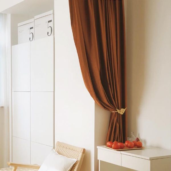 nordic velvet retro curtains for bedroom living room floor-to-ceiling windows blackout custom curtain & drapes
nordic velvet retro curtains for bedroom living room floor-to-ceiling windows blackout custom curtain & drapes