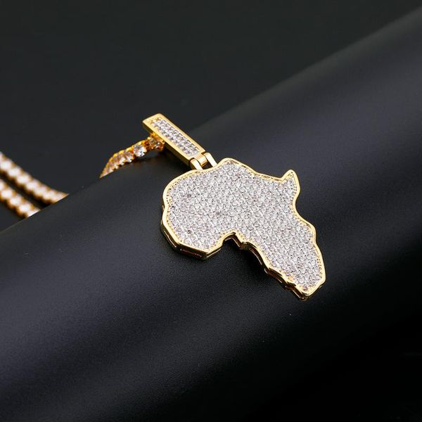 hip hop iced nature zircon african map necklaces pendants gold color chain for women/men gift jewelry chains, Silver
hip hop iced nature zircon african map necklaces pendants gold color chain for women/men gift jewelry chains, Silver