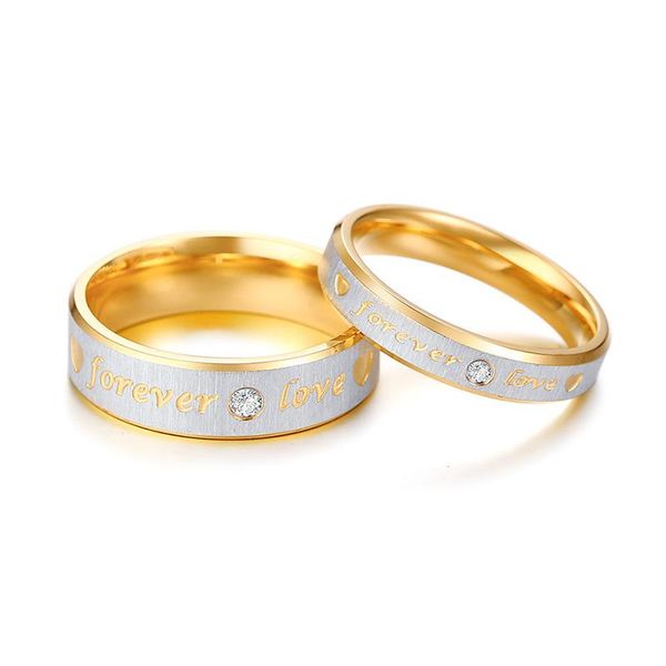 cluster rings 2021 romantic forever love letter for lovers wedding bands engagement stainless steel rhinestone ring women and men jewelry, Golden;silver
cluster rings 2021 romantic forever love letter for lovers wedding bands engagement stainless steel rhinestone ring women and men jewelry, Golden;silver