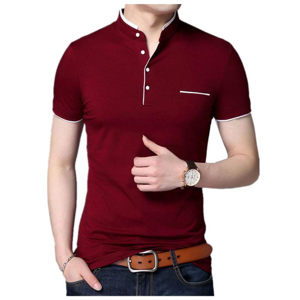 men's t-shirts mens fashion mandarin collar short sleeve tee shirt 2021 summer men brand clothing slim fit cotton, White;black
men's t-shirts mens fashion mandarin collar short sleeve tee shirt 2021 summer men brand clothing slim fit cotton, White;black