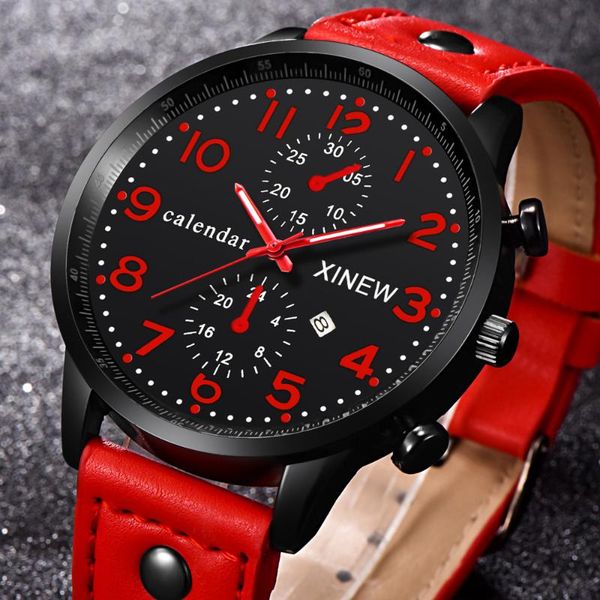 wristwatches leather men watch with chronograph multifunctional calendar wristwatch for man waterproof mens quartz wrist reloj hombre, Slivery;brown
wristwatches leather men watch with chronograph multifunctional calendar wristwatch for man waterproof mens quartz wrist reloj hombre, Slivery;brown