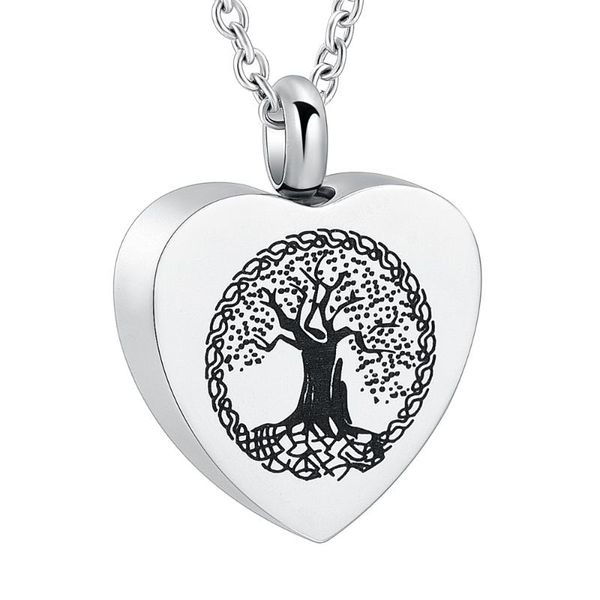 pendant necklaces lkj001 custom tree of life pattern memorial urn heart cremation necklace keepsake jewelry ashes holder for human, Silver
pendant necklaces lkj001 custom tree of life pattern memorial urn heart cremation necklace keepsake jewelry ashes holder for human, Silver
