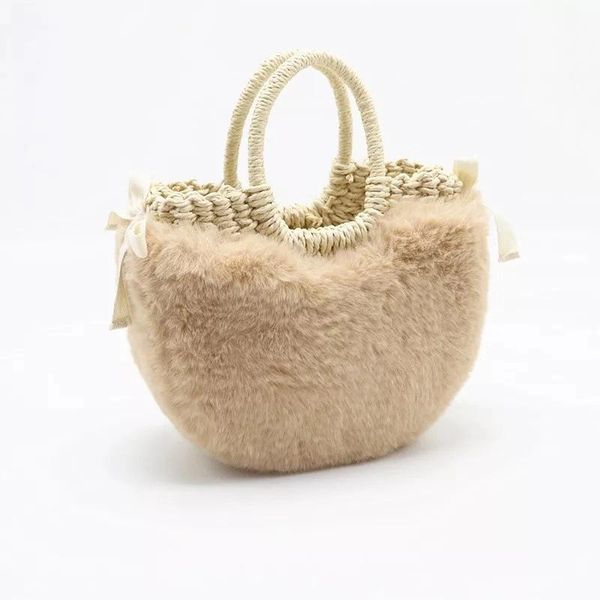 straw make-up bag trend creativity four seasons round plush girl single shoulder dual-use cosmetic bags & cases
straw make-up bag trend creativity four seasons round plush girl single shoulder dual-use cosmetic bags & cases