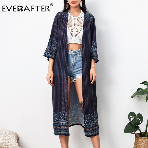 women's blouses & shirts everafter vintage striped kimono cardigan long blouse women floral print summer casual loose beach chiffon la, White
women's blouses & shirts everafter vintage striped kimono cardigan long blouse women floral print summer casual loose beach chiffon la, White
