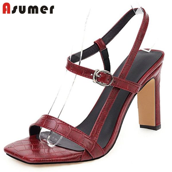 arrival 9.5cm high heel shoes women sandals buckle simple summer party wedding woman black
arrival 9.5cm high heel shoes women sandals buckle simple summer party wedding woman black