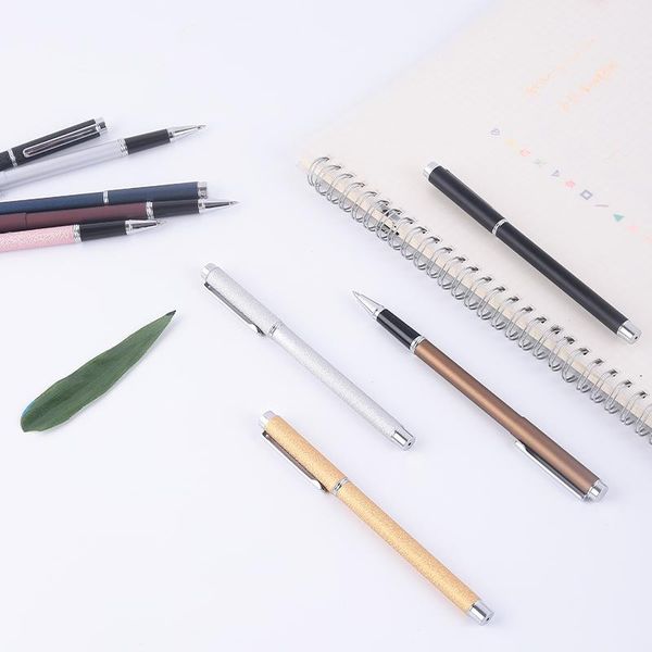 ballpoint pens metal luxury high-quality pen business student office signature writing supplies el frosted wrinkle feel, Blue;orange
ballpoint pens metal luxury high-quality pen business student office signature writing supplies el frosted wrinkle feel, Blue;orange