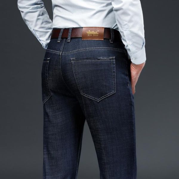 luren jd men's 2021 jeans spring autumn thick straight loose elastic high-end casual trousers clothing, Blue
luren jd men's 2021 jeans spring autumn thick straight loose elastic high-end casual trousers clothing, Blue