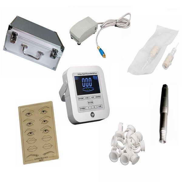 tattoo guns kits est machines digital intelligent permanent makeup eyebrow lip machine kit motor gun + power supply needles1
tattoo guns kits est machines digital intelligent permanent makeup eyebrow lip machine kit motor gun + power supply needles1