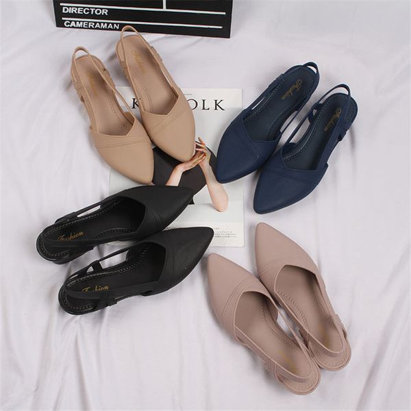 new summer fashion and leisure womens pointed toe back cooling belt for all kinds of comfortable wear-resistant flat sandals1, Black
new summer fashion and leisure womens pointed toe back cooling belt for all kinds of comfortable wear-resistant flat sandals1, Black