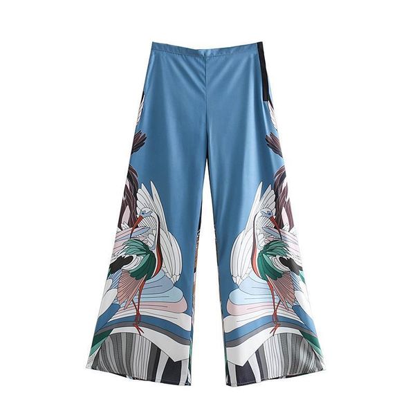 vintage crane print patchwork womens capri wide leg femme streetwear trousers mujer leisure side zipper loose p296, Black;white
vintage crane print patchwork womens capri wide leg femme streetwear trousers mujer leisure side zipper loose p296, Black;white