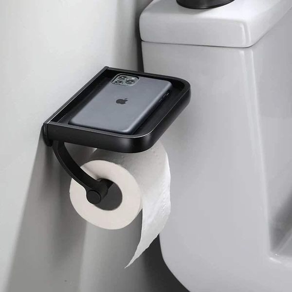 hooks & rails wall mounted space aluminum toilet paper holder tissue roll with phone storage shelf bathroom accessories
hooks & rails wall mounted space aluminum toilet paper holder tissue roll with phone storage shelf bathroom accessories