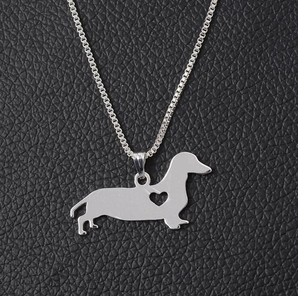 pendant necklaces cute heart love dachshund dog memorial gift puppy doggy pet lover gifts necklace, Silver
pendant necklaces cute heart love dachshund dog memorial gift puppy doggy pet lover gifts necklace, Silver