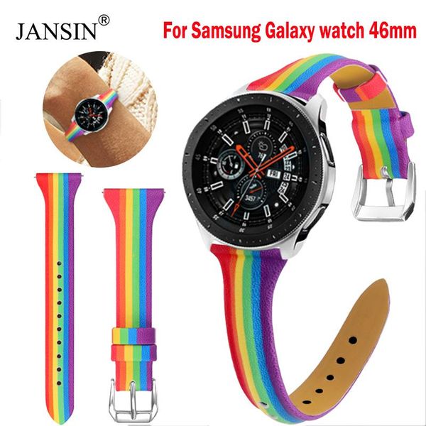 watch bands leather bracelet band for samsung galaxy 46mm rainbow watchband gear s3 frontier classic strap wristband, Black;brown
watch bands leather bracelet band for samsung galaxy 46mm rainbow watchband gear s3 frontier classic strap wristband, Black;brown