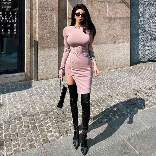 women's tanks & camis spring autumn design sense one-shoulder long sleeved dress female high-waist stretch tight side slit slim bl, White
women's tanks & camis spring autumn design sense one-shoulder long sleeved dress female high-waist stretch tight side slit slim bl, White